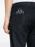 scarf-detail straight trousers